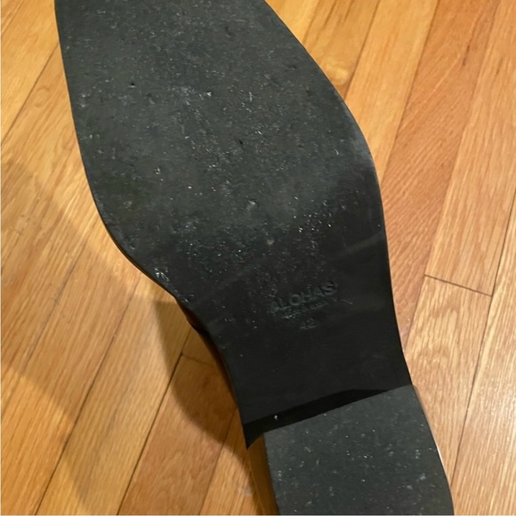 Alohas Ranch black western cowboy boots SZ 42/11 - Picture 8 of 15